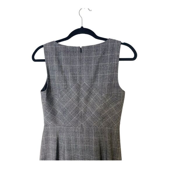 #152 CLAASIQUES ENTIER lightweight plaid career dress - Picture 3 of 8